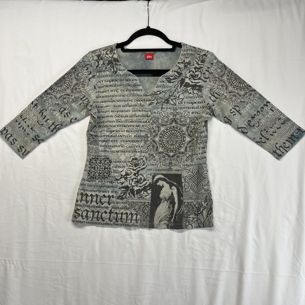 Glima Vintage Graphic Tee Size L